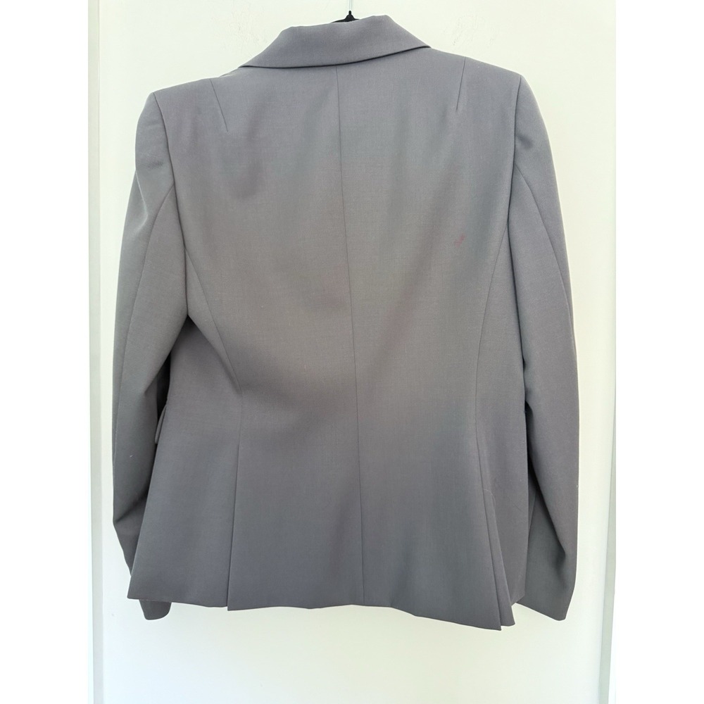 J. Crew Blazer NWOT VTG Gray Sz 14 100% Wool Made In Japan Classic - Picture 3 of 7